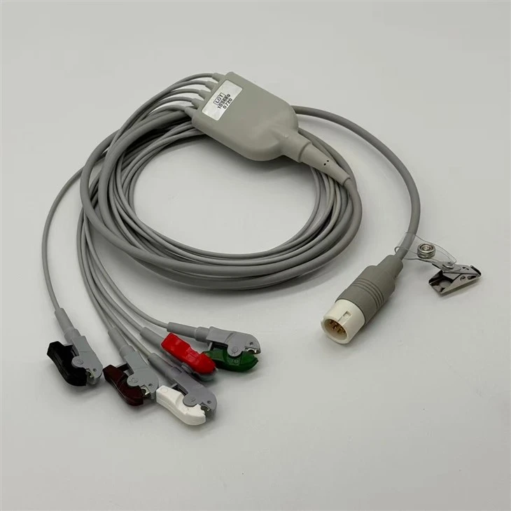 ECG/EKG Cable 989803143201 12-Pin 5-Lead Clip best