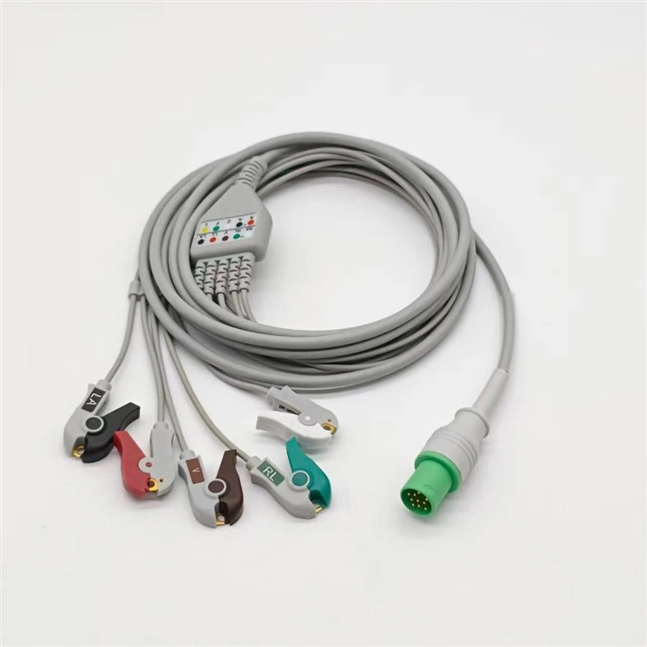 Hellige 10-Pin 5-Lead ECG/EKG Cable best