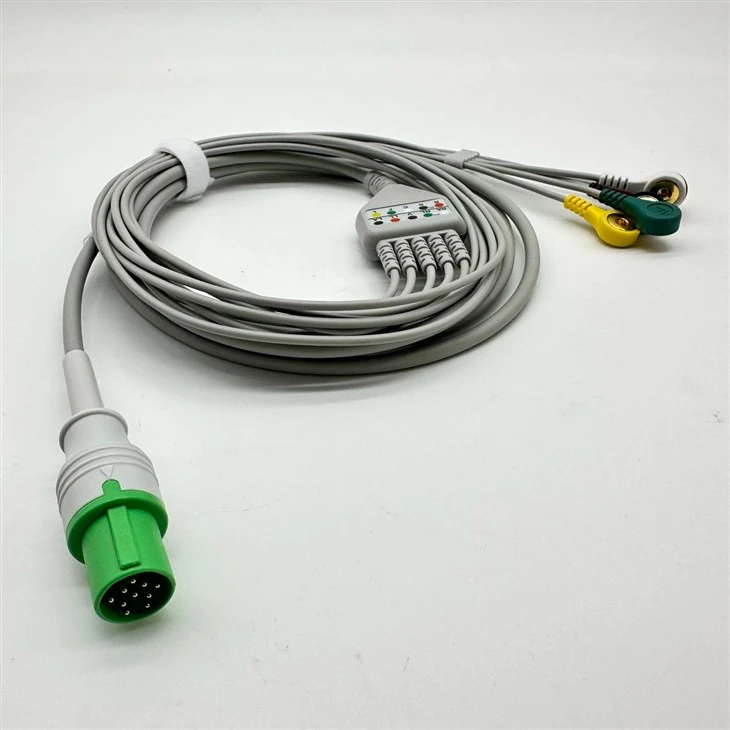 Hellige 10-Pin 5-Lead ECG/EKG Cable price