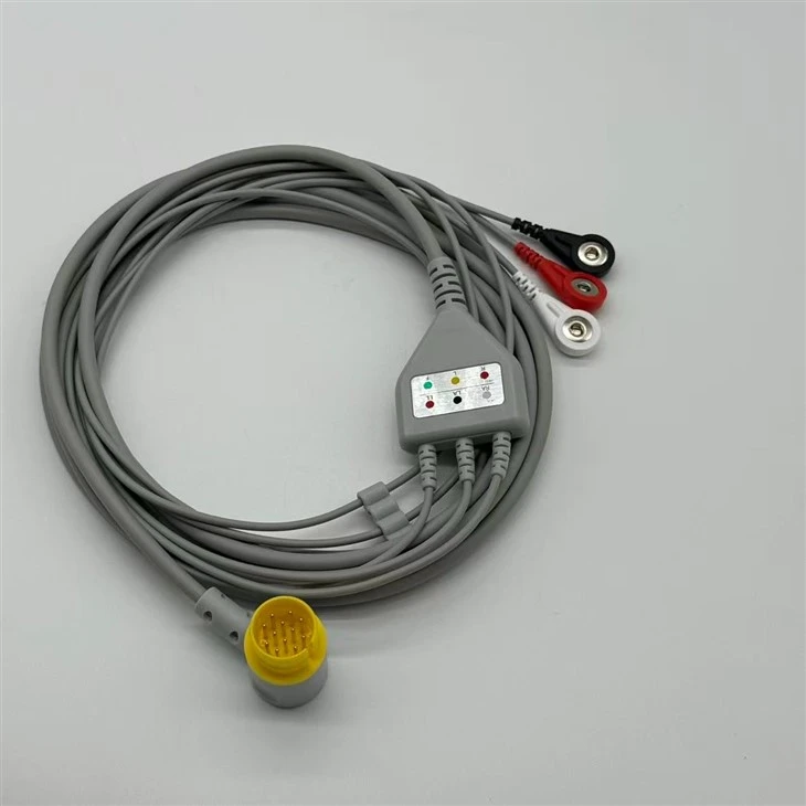 Lifegain CU-HD1 12Pin One Piece ECG Cable 3 Leads suppliers