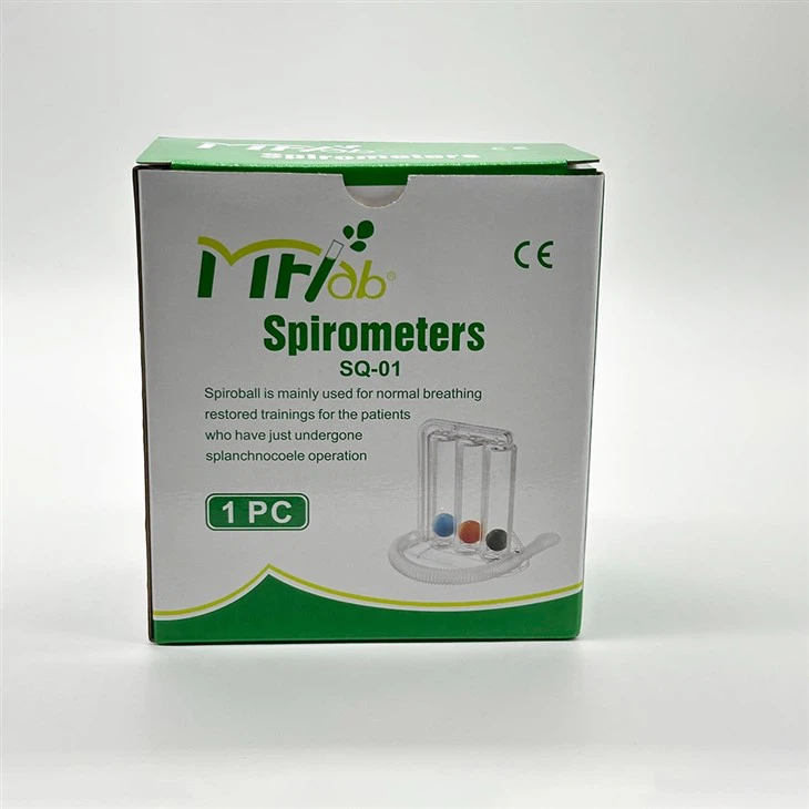 Portable Three-Ball Breath Exerciser Breathing Training Device For Lung Capacity Respiratory Training