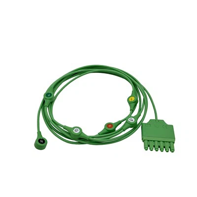 ECG plon fil Draeger Siemens Monolead 6 fil Snap