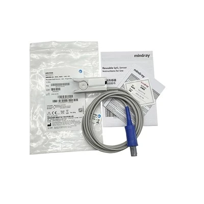 Mindray réutilisables SpO2 Capteur granmoun dwèt clip 6pin 512FLL