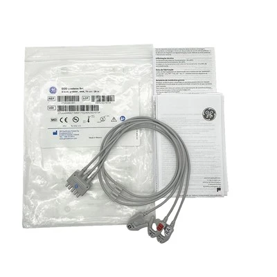 Original GE ECG LeadWire 3- Plon Grabber 2106390-001