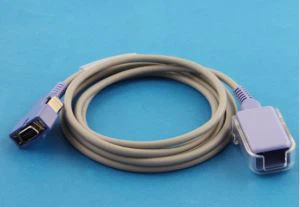 Konpatib Nellcor DOC-10 N595 N600 SpO2 Adaptè Kab/Kab ekstansyon