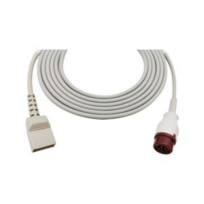 IBP Transducteur Utah Connector Tansyon adaptè Kab Pou Mindray
