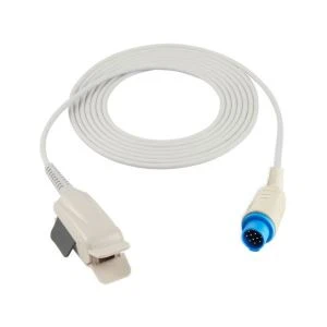 Biolight M8500 M9500 12-PIN Adult Clip SpO2 Sensor