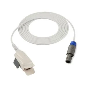 Oximax Edan M8A M9 8-PIN Adult Clip SPO2 Sensor