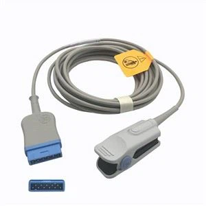 Orijinal TS-F4-GE GE-Ohmeda Reusable Granmou Spo2 Detèktè 11pin