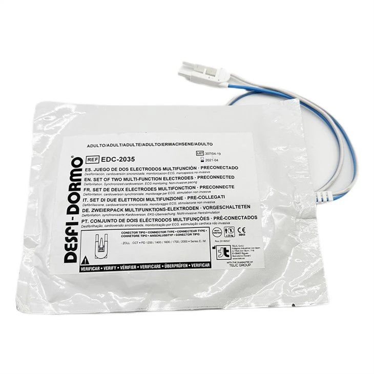 Defibrillator/AED Adult Electrode Pads, AED Defibrillation AED 7000