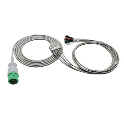 Vini 12pin konpatib dirèk-konekte ECG kab menen