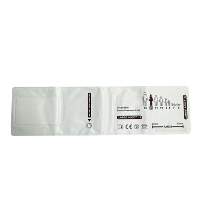 Gwo Manchèt Nibp pou granmoun 12 Welch Allyn Disposable 32-43cm